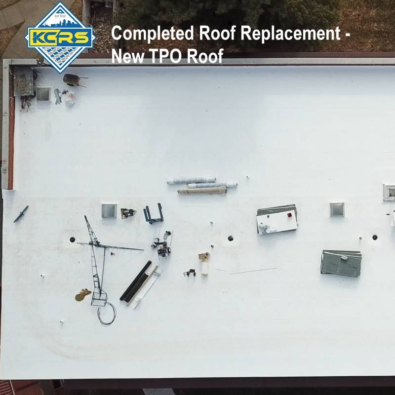 Roof-Replacement-Completed-New-TPO-Roof Completed New TPO Roof